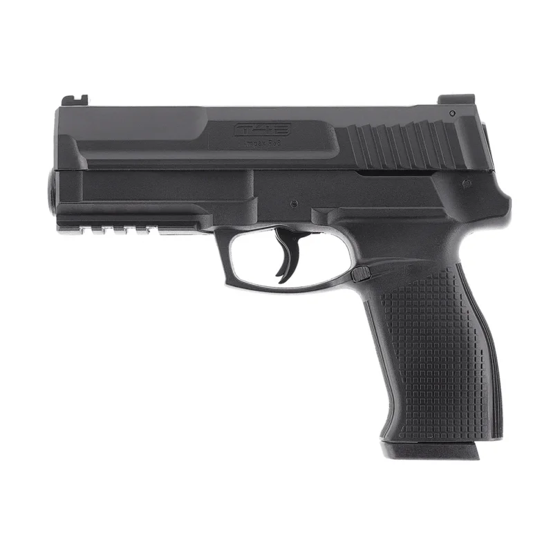 Pistolet na kule gumowe T4E Impax P68 Set kal. .68 CO2 <16 J Łatwy zwrot