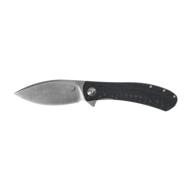 Szybka wysyłka Trollsky Knives - Nóż Składany Mandu XL Liner Lock Satin MagnaCut CarbonTex