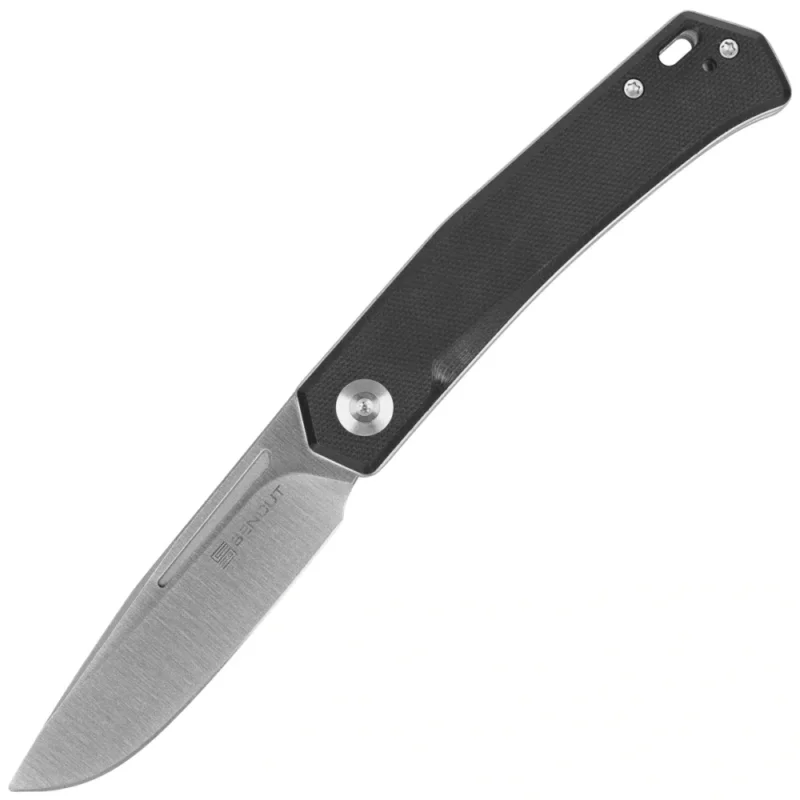 Sencut - Nóż składany Braxx Black G10, Satin D2 (S25089-1) Super okazja