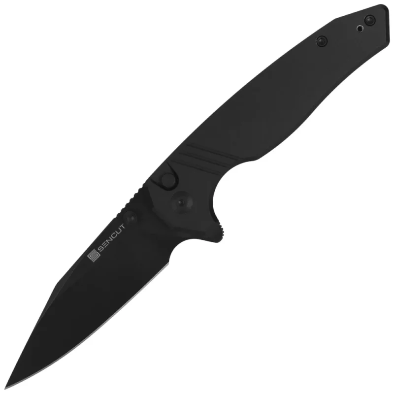 Sencut - Nóż składany Selkyris Black Aluminium, Black D2 (S25068-1) Niska cena