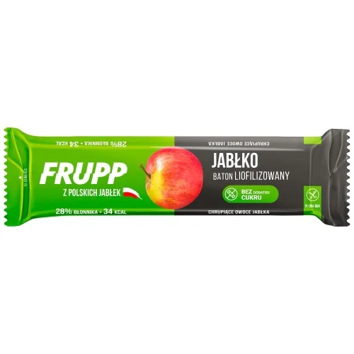 Szybka wysyłka Baton Liofilizowany FRUPP Jabłkowy N5