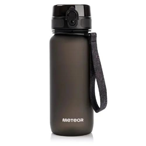 Bidon Sportowy Meteor 650 ml Czarny Szybka wysyłka