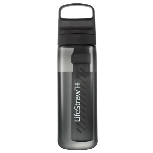 Darmowy zwrot Butelka Filtr do Wody LifeStraw Go 2 0,65L Black