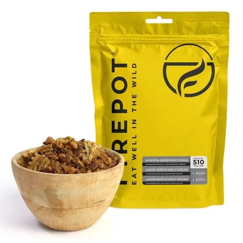 Danie Firepot Wieprzowina z Fasolą 485g 510kcal Wysoka jakość