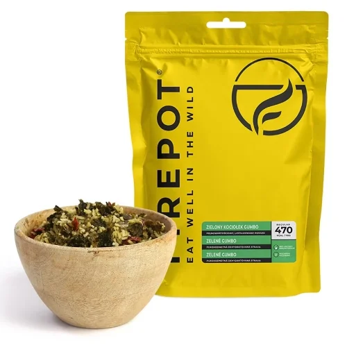 Rabat Danie Firepot Zielony Kociołek Gumbo 410g 470kcal