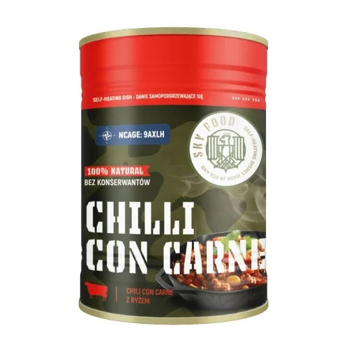 Danie SkyFood Chili Con Carne z Ryżem 400g Łatwy zwrot