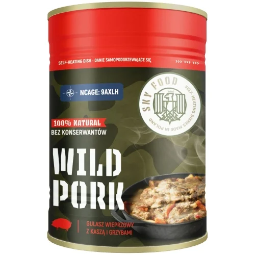 Bestseller Danie SkyFood Wild Pork Gulasz Wieprzowy 400g