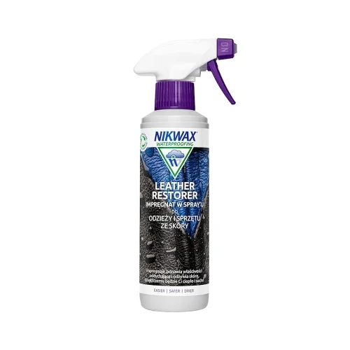 Impregnat Nikwax LEATHER RESTORER 300ml Atomizer Darmowa dostawa