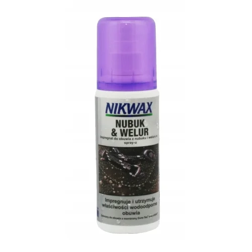 Impregnat Nikwax NUBUCK I ZAMSZ 125ml Atomizer Oferta limitowana