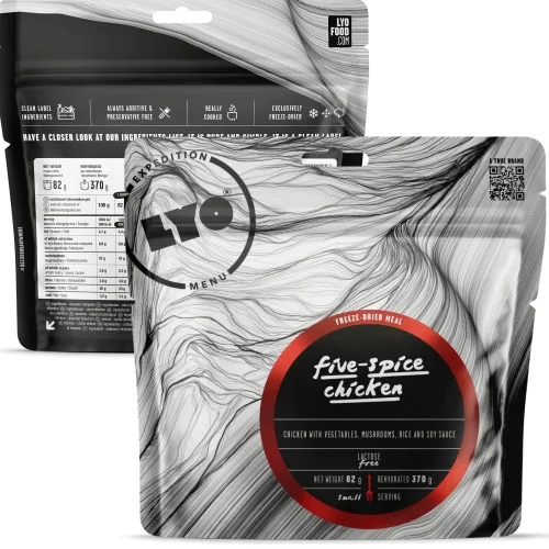 Oferta czasowa Kurczak w Pięciu Smakach Lyofood 110g/500g