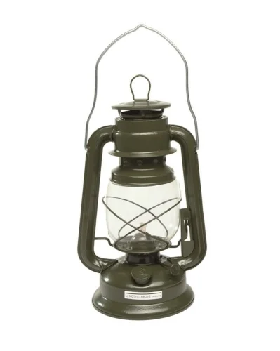 Łatwy zwrot Lampa Naftowa 28cm Mil-Tec Olive