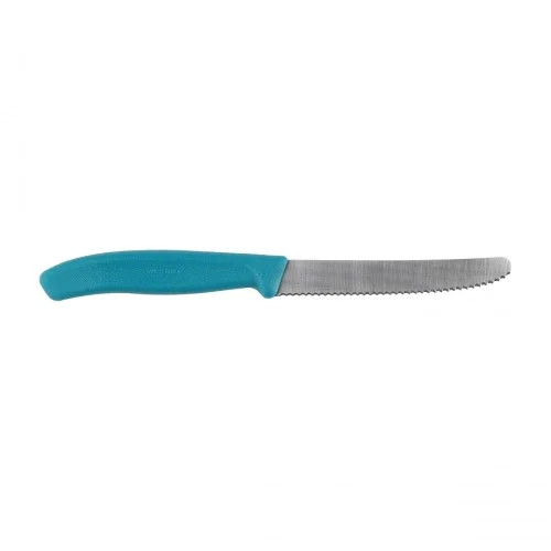 Darmowy zwrot Nóż Do Pomidorów i Kiełbasy Victorinox Kale Green
