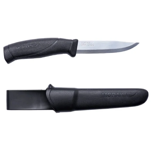 Nóż Morakniv Companion Black Stainless Czarny Szybka wysyłka