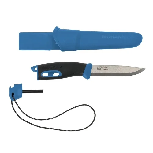 Taniej Nóż Morakniv Companion Spark Stainless Niebieski