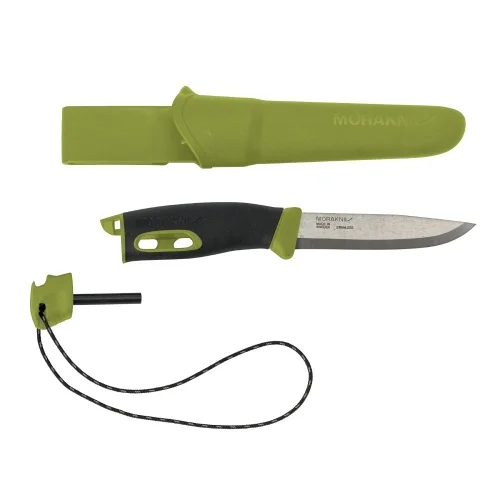 Łatwy zwrot Nóż Morakniv Companion Spark Stainless Olive Green