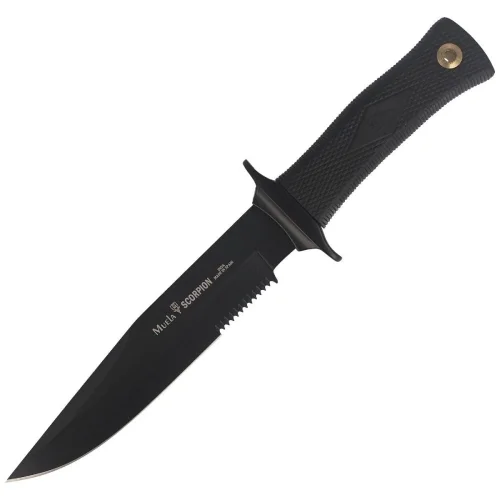 Nóż Muela Scorpion 18N Oxide Elastomer Black Zniżka