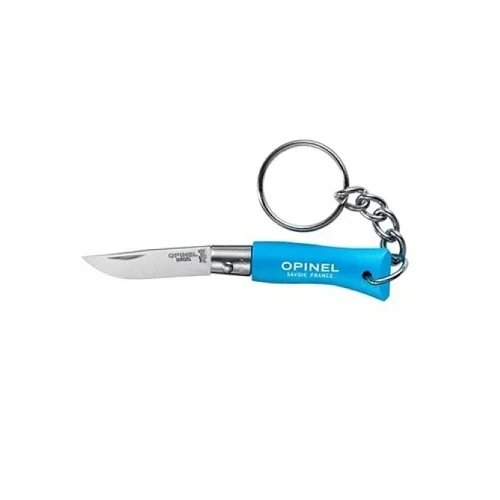 Najlepsza cena Nóż Opinel Brelok Inox Cyan nr 02