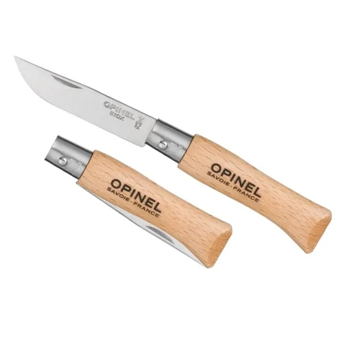 Zniżka Nóż Opinel Inox nr 04 Buk