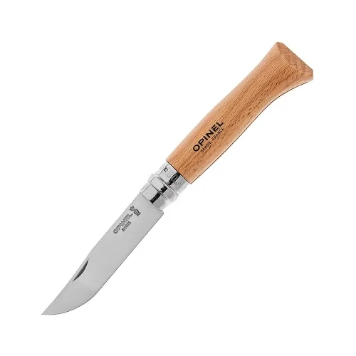 Nóż Opinel Inox nr 08 Natural Bezpieczne zakupy