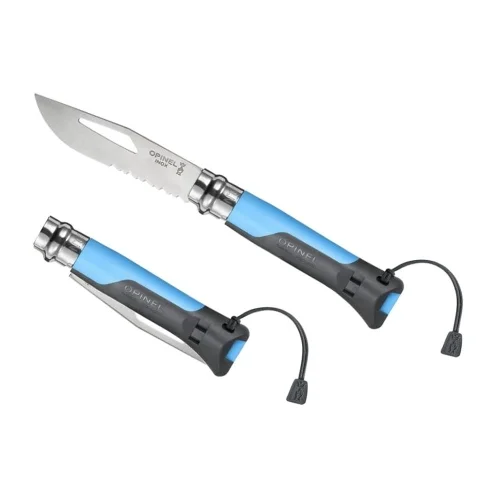 Nóż Opinel Inox nr 08 Outdoor Blue Oferta czasowa