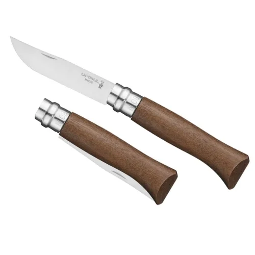 Rabat Nóż Opinel Lux Inox nr 08 Orzech