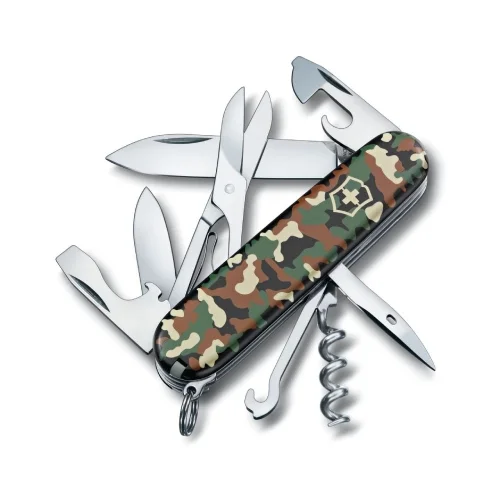 Łatwy zwrot Scyzoryk Climber Victorinox Camo