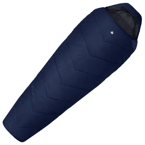 śpiwór Alpinus Fiber Pro 1500 Lewy Granatowy Obniżka ceny