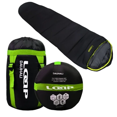 śpiwór Loap Dauhali V25N Black/Green Left Kup teraz