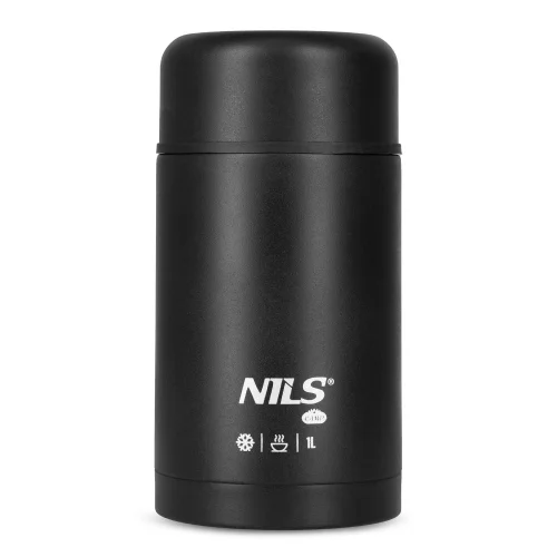 Oferta czasowa Termos Obiadowy Nils Camp 1000ml Czarny