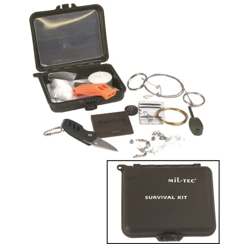 Zestaw Survivalowy Mil-Tec Kit Box Premium