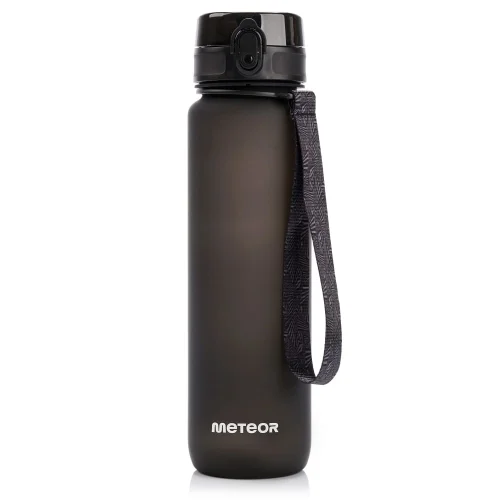 Hit sprzedaży Bidon Sportowy Meteor 1000 ml Czarny