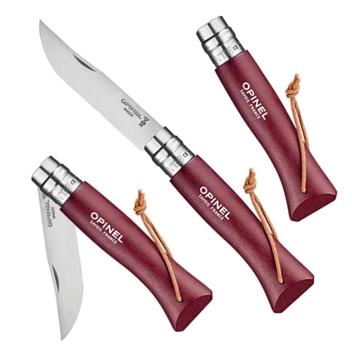 Zamów dziś Nóż Opinel Brelok Colorama Kit No. 8 Burgundy