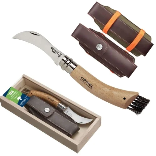 Nóż Opinel Inox nr 08 VRI Grzybiarz Opak + Etui Kup teraz