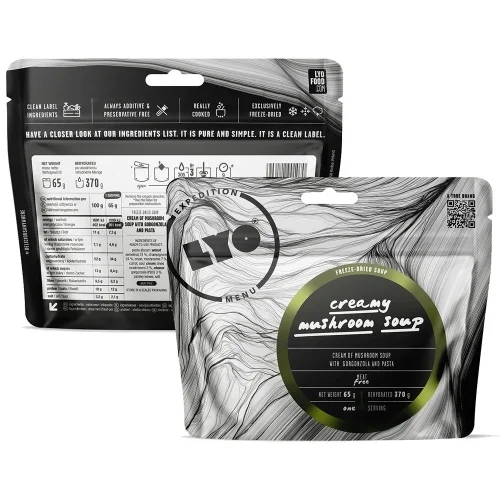 Zupa Grzybowa Kremowa Lyofood 65g/370g Szybka wysyłka