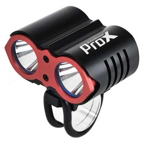 Hit sprzedaży Lampka rowerowa przednia ProX DUAL II POWER 2 x CREE 1600Lm