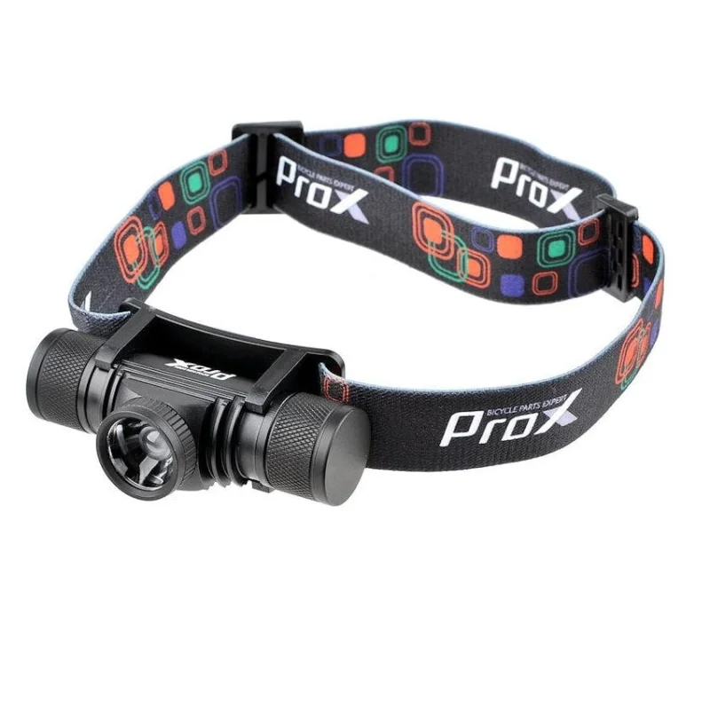 Kup online Latarka czołowa ProX ARIES CREE 500Lm USB zoom red.