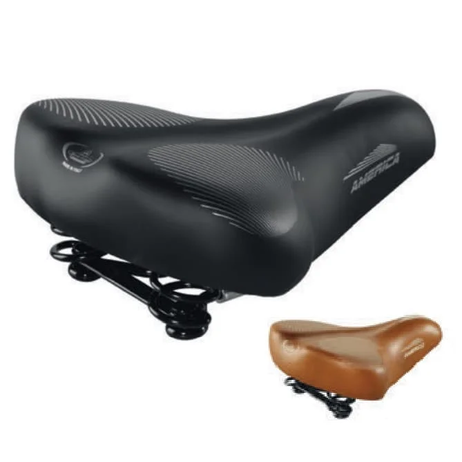 Siodełko rowerowe Selle Monte Grappa America brązowe Okazja