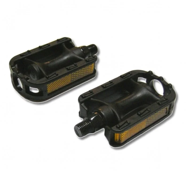 Pedały dziecięce CJ-124 1/2” plastikowe czarne Zniżka