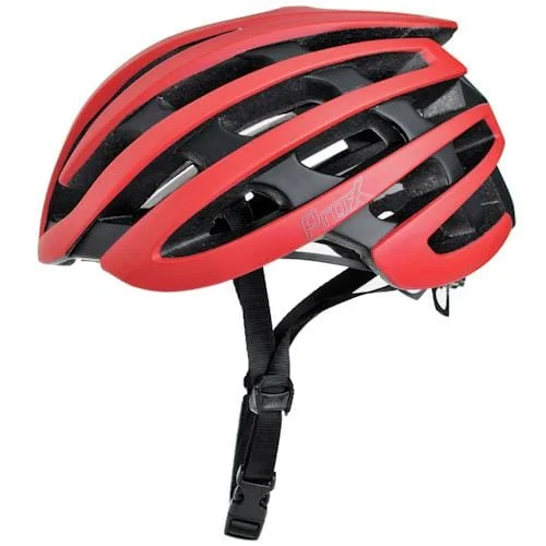 Kask rowerowy ProX No Limit czerwono-czarny Oferta limitowana