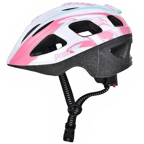 Cena promocyjna Kask rowerowy dziecięcy ProX Armor biało-różowy