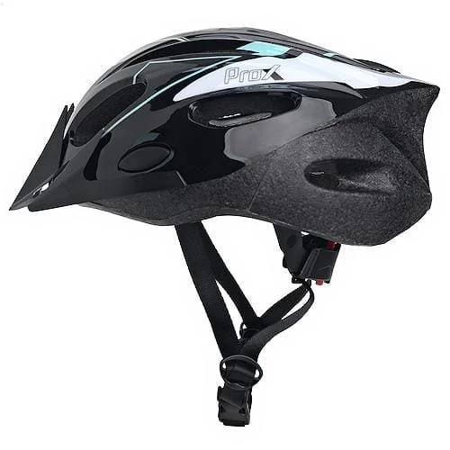 Nowość Kask rowerowy ProX Thunder czarno-miętowy