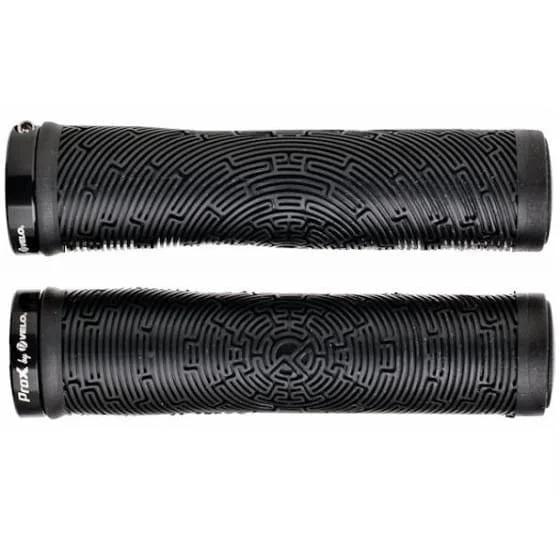 Chwyty rowerowe Velo ProX VLG-1541AD2-L1 132mm skręcane czarne Bezpieczna płatność