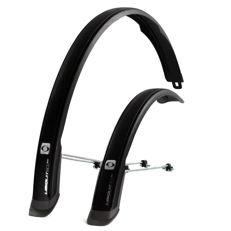 Błotniki Simpla Ubiquit SDL Long 28 cali 50mm czarno-tytanowe Oferta czasowa