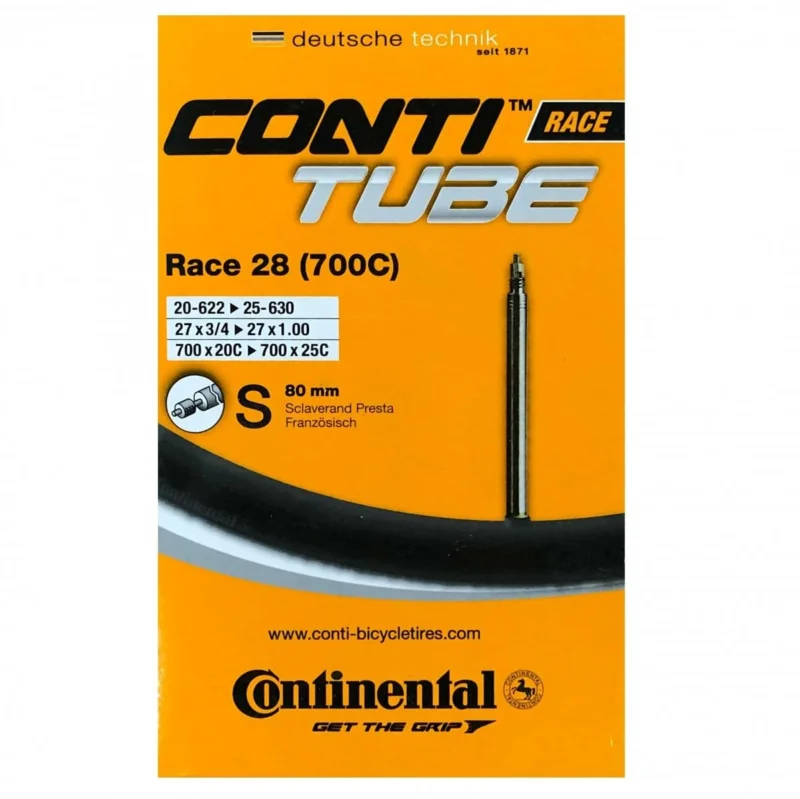 Tani Dętka rowerowa Continental Race 28 700×20/25C 18/25-622/630 presta 80mm