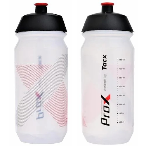 Dostępne od ręki Bidon ProX by TACX Bio Shiva 500ml z podziałką przezroczysty
