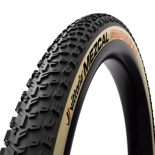 Opona Vittoria Mezcal XC Race TLR 29×2,1 zwijana czarno-beżowy 640g Bezpieczna płatność