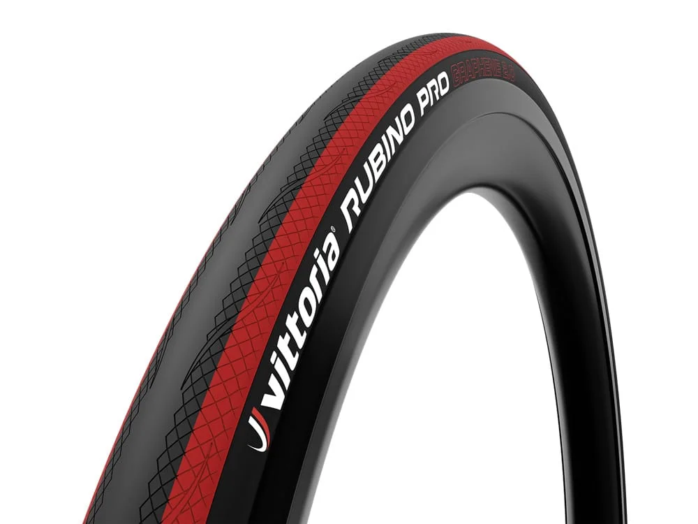 Nowość Opona Vittoria Rubino Pro 700x25C G2.0 zwijana czarno-czerwony
