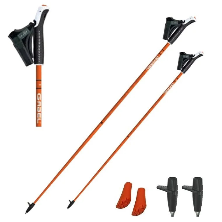 Kije Nordic Walking Gabel X-1.35 Orange 35% carbon stała długość 175g Dodaj do koszyka