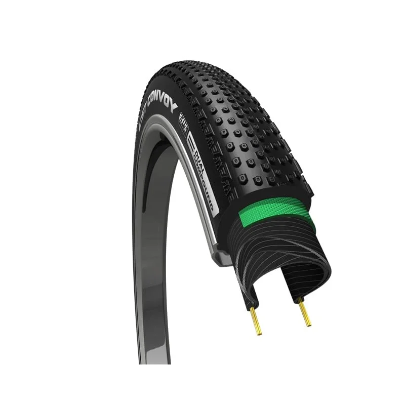 Opona CST Convoy 700x38C EPS DUAL COMP drutowa czarna Darmowy zwrot