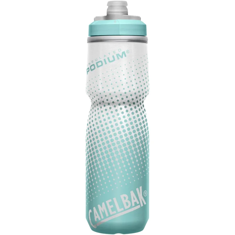 Nie przegap Bidon CamelBak Podium Chill 710ml 24oz miętowo-biały